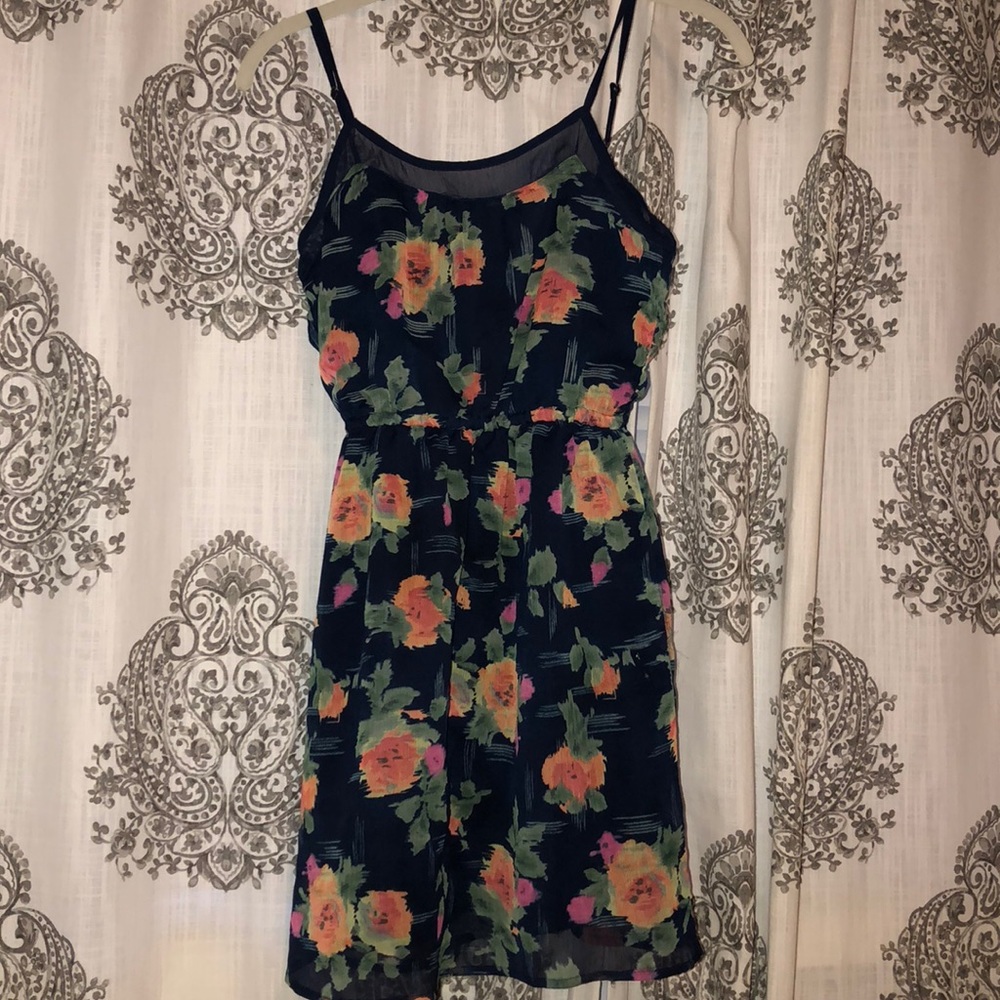 Scooter brown floral dress